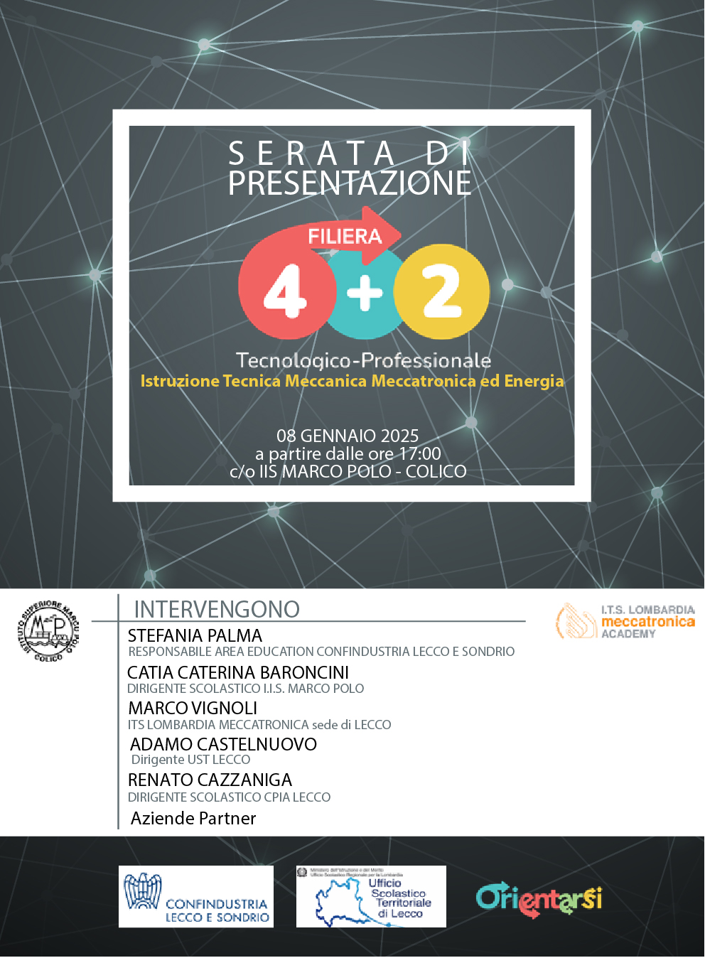 Serata di presentazione FILIERA 4+2